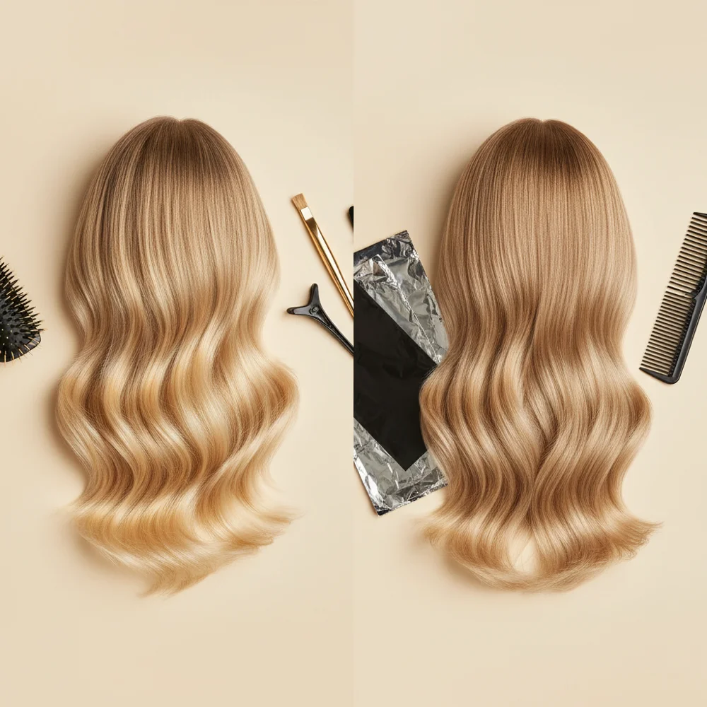 Comparación de resultados: balayage vs mechas tradicionales