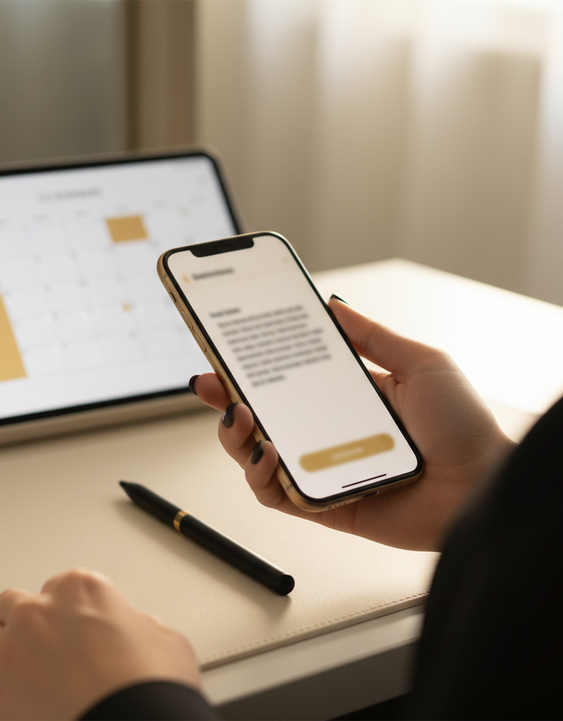 Sistema de seguimiento digital post-servicio para mantener contacto con clientas