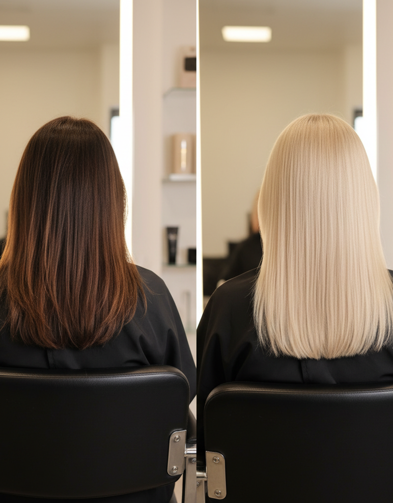 Antes y despues correccion de color de nivel 7 a nivel 8