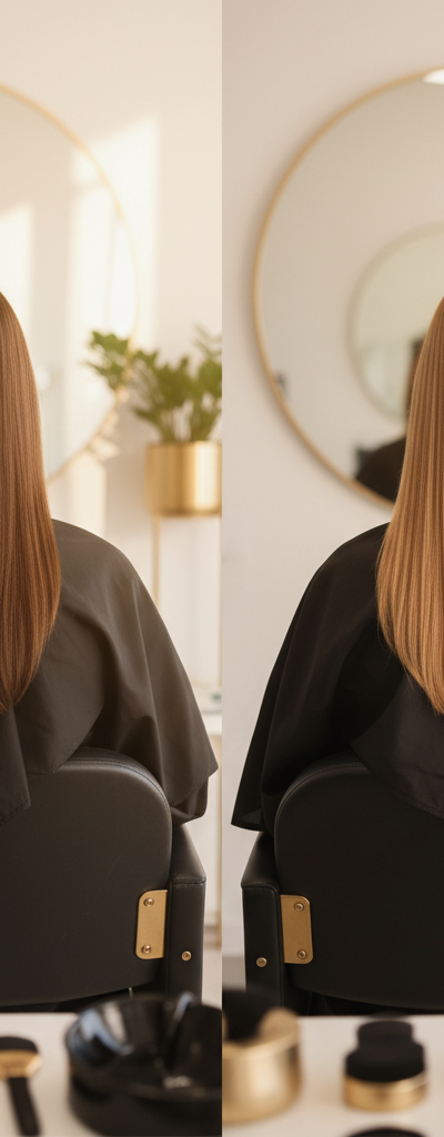 Antes y despues color completo de nivel 4 a nivel 6