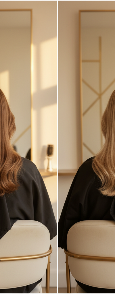 Antes y despues color completo de nivel 5 a nivel 7