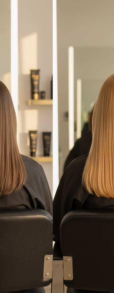 Antes y despues color completo de nivel 6 a nivel 7