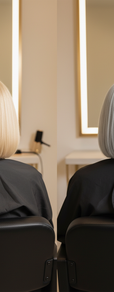 Antes y despues toner nivel 10 con neutralizacion tonal