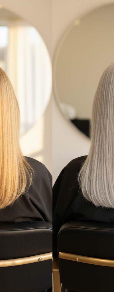 Antes y despues toner de nivel 8 a nivel 9