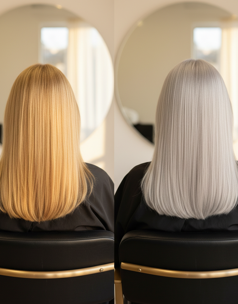 Antes y despues toner de nivel 8 a nivel 9