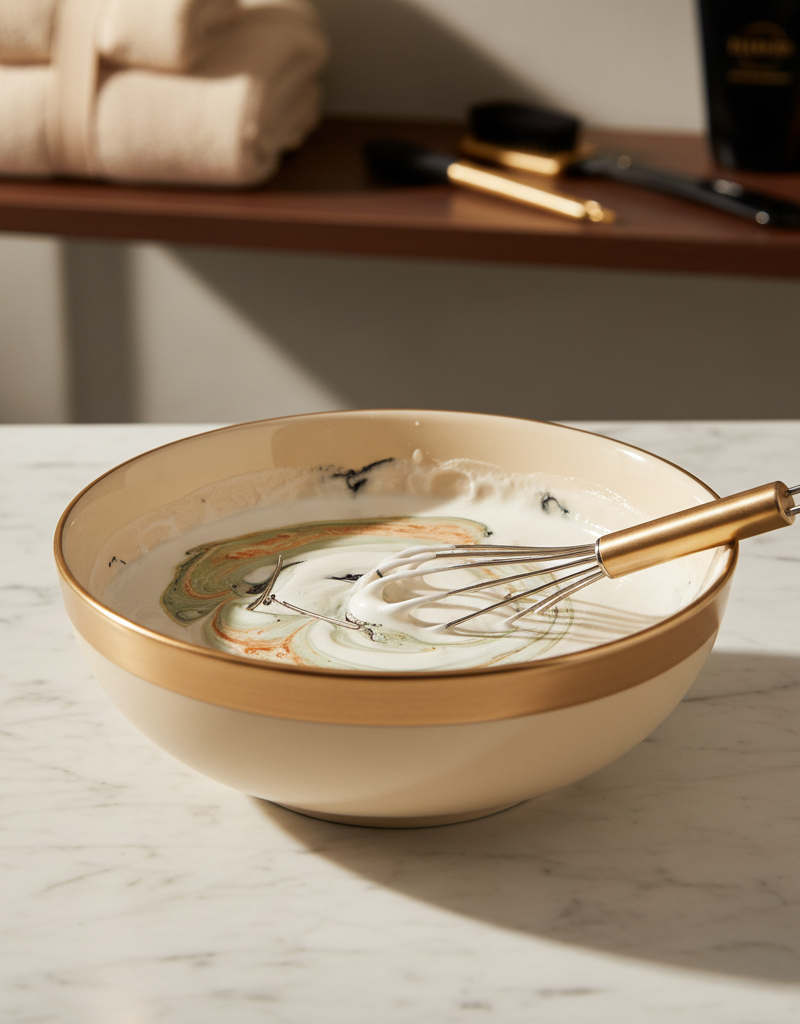 Reacción de oxidación inesperada en bowl de decolorante por metales