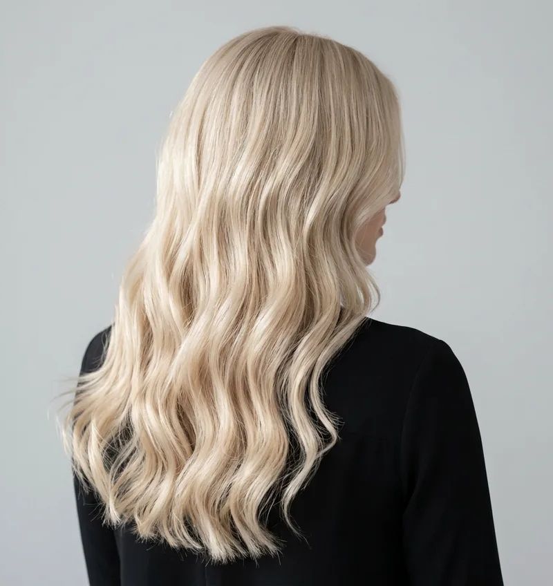 Hair with vanilla blonde 2026: creamy vanilla blonde with freshness, cool-warm balance